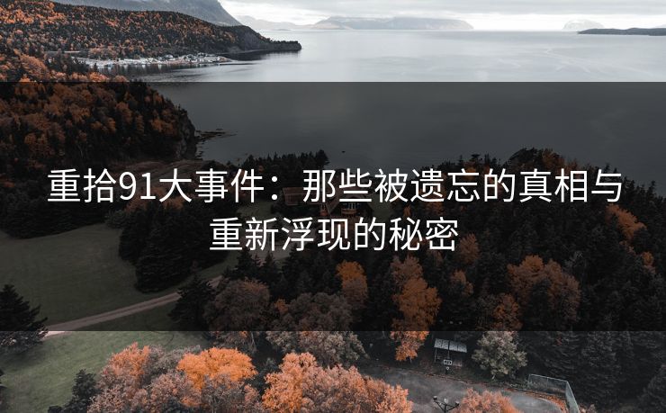 重拾91大事件：那些被遗忘的真相与重新浮现的秘密